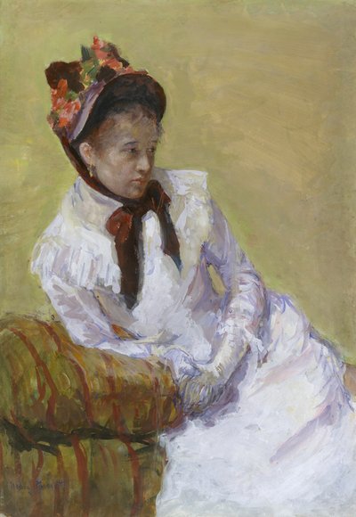 Porträt des Künstlers, 1878 von Mary Cassatt